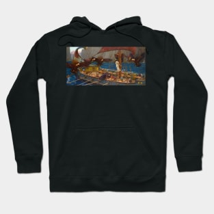 Ulysses and the Sirens by John William Waterhouse Hoodie